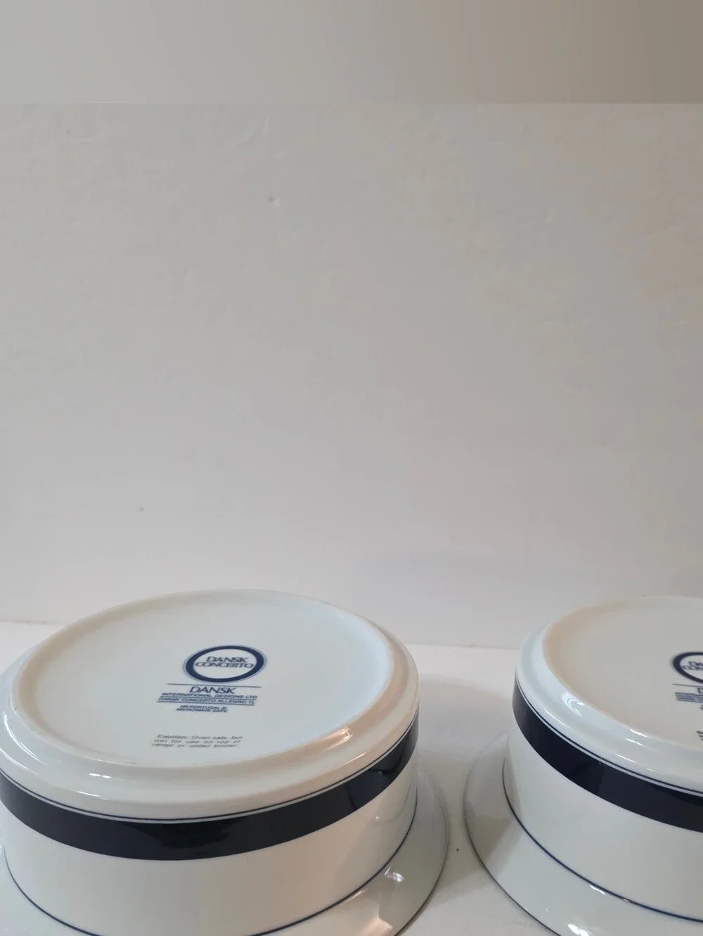 Dansk porcelain white
